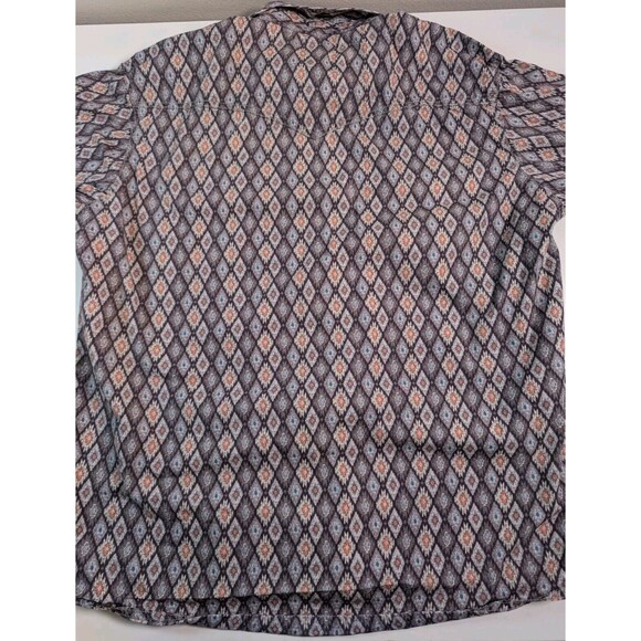 Wrangler Retro Men's Premium Indigo Snap Denim Long Sleeve Western Shirt Sz XXL - Picture 11 of 11